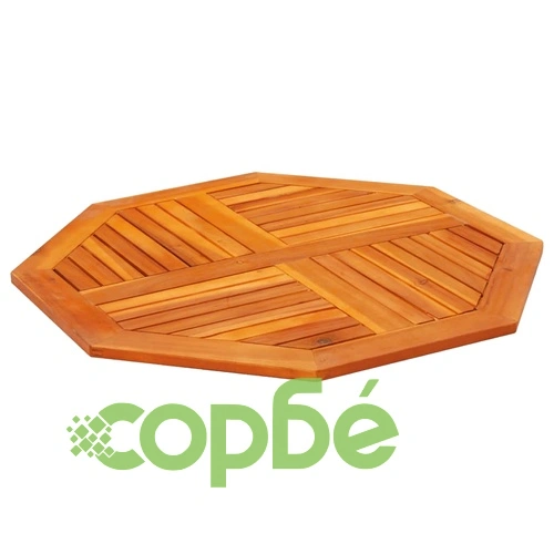 Плот за маса 90x90x2,2 см осмоъгълен масивна дървесина акация ➤ топ цена ➤ sorbe.bg