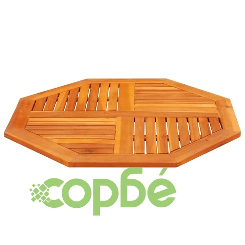 Плот за маса 90x90x2,2 см осмоъгълен масивна дървесина акация ➤ топ цена ➤ sorbe.bg