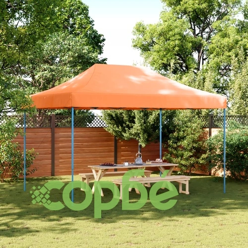 Сгъваема парти шатра, pop-up, оранжева, 410x279x315 см ➤ топ цена ➤ sorbe.bg