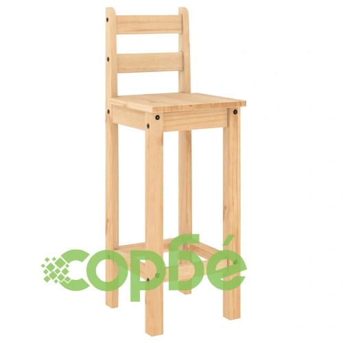 Бар комплект от 3 части, масивна борова дървесина ➤ топ цена ➤ sorbe.bg