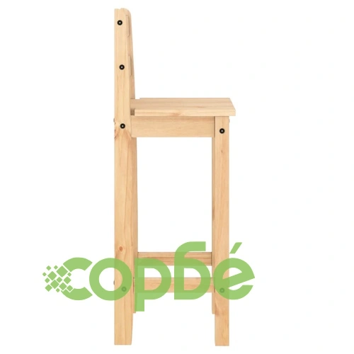 Бар комплект от 3 части, масивна борова дървесина ➤ топ цена ➤ sorbe.bg