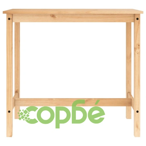 Бар комплект от 3 части, масивна борова дървесина ➤ топ цена ➤ sorbe.bg