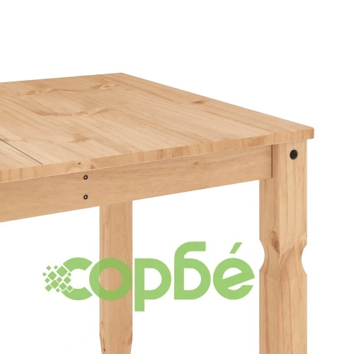 Тоалетка Corona, 160x80x75 см, бор масив ➤ топ цена ➤ sorbe.bg