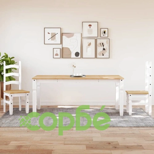 Тоалетка Corona, бяла, 180x90x75 см, бор масив ➤ топ цена ➤ sorbe.bg