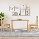 Трапезни столове 2 бр 40x46x99 см бор масив