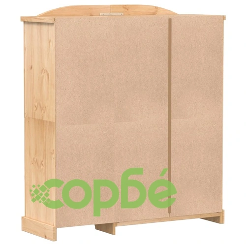 Гардероб Corona 151,5x52x170 см бор масив ➤ топ цена ➤ sorbe.bg