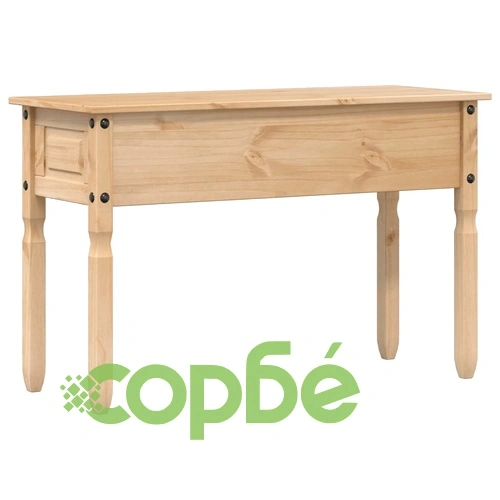 Конзолна маса Corona 115x46x73 см борово дърво масив ➤ топ цена ➤ sorbe.bg