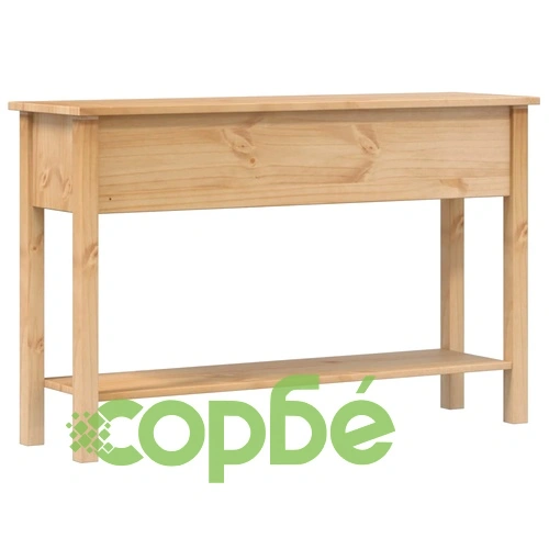 Конзолна маса Corona 114x34,5x73 см борово дърво масив ➤ топ цена ➤ sorbe.bg