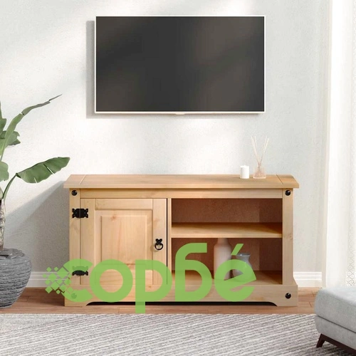 ТВ шкаф Corona, 100x40x52 см, бор масив ➤ топ цена ➤ sorbe.bg