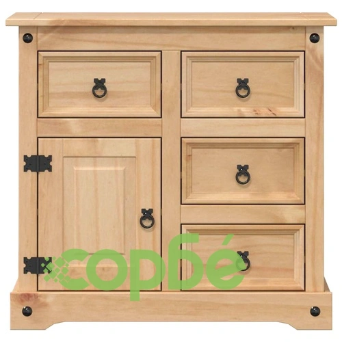 Сайдборд Corona, 80x40x75 см, бор масив ➤ топ цена ➤ sorbe.bg