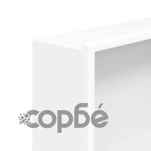 Душ ниша, сребрист бяло, 32x32x9 см, неръждаема стомана ➤ топ цена ➤ sorbe.bg