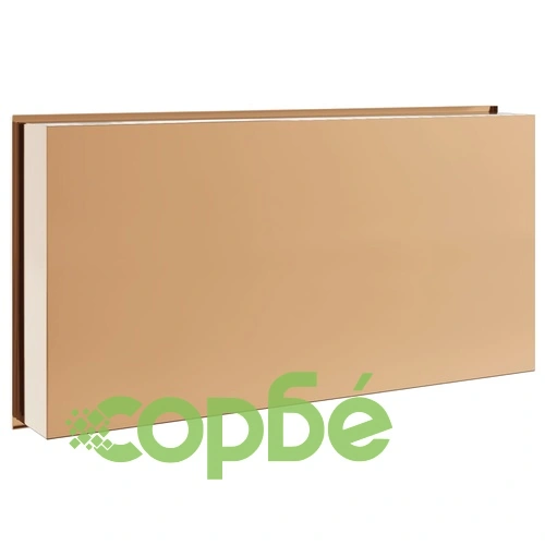 Душ ниша, златист мат, 62x32x9 см, неръждаема стомана ➤ топ цена ➤ sorbe.bg