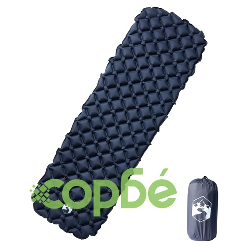 Надуваем дюшек за къмпинг за 1 човек сив 190x58х6 см ➤ топ цена ➤ sorbe.bg