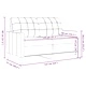 2-местен диван, кафяв, 120 см, кадифе