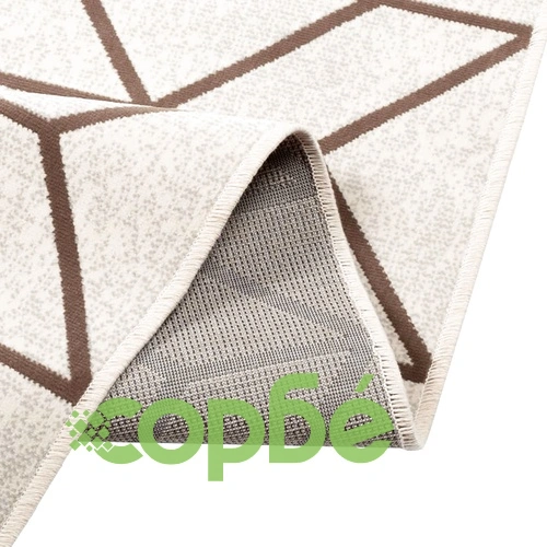 Килим за открито и закрито къс косъм шарен 190x300 см неплъзгащ ➤ топ цена ➤ sorbe.bg