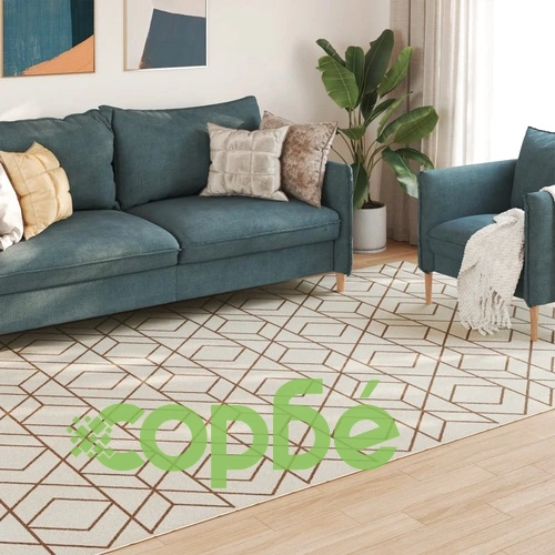 Килим за открито и закрито къс косъм шарен 190x300 см неплъзгащ ➤ топ цена ➤ sorbe.bg