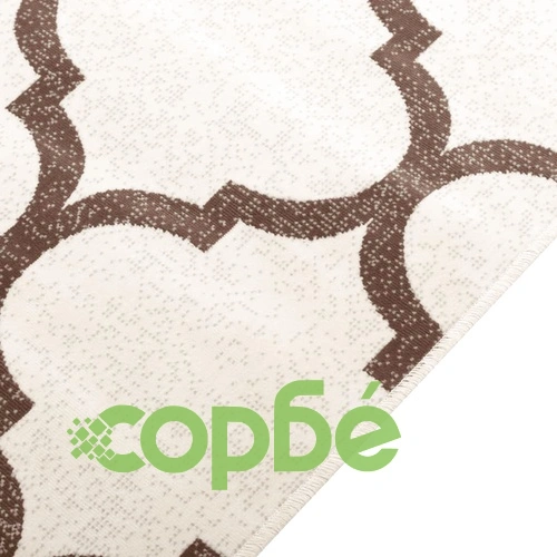 Килим за открито и закрито къс косъм шарен 190x300 см неплъзгащ ➤ топ цена ➤ sorbe.bg