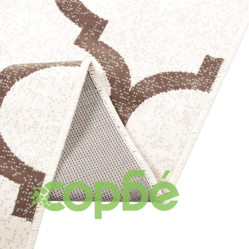 Килим за открито и закрито къс косъм шарен 190x300 см неплъзгащ ➤ топ цена ➤ sorbe.bg