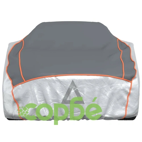 Покривало за кола седан против градушка цяло L сиво и сребристо ➤ топ цена ➤ sorbe.bg