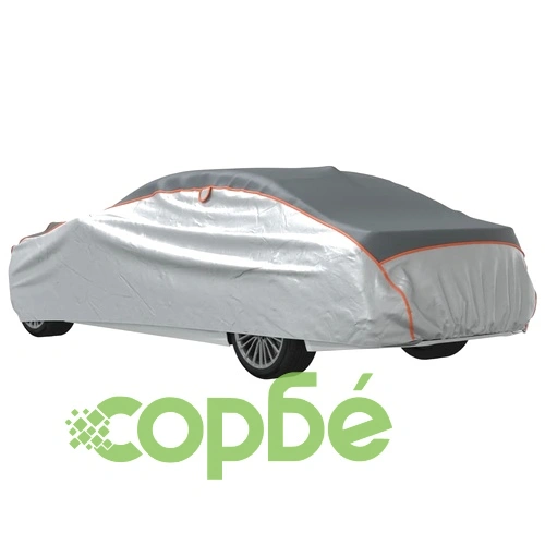 Покривало за кола седан против градушка цяло XL сив и сребрист ➤ топ цена ➤ sorbe.bg