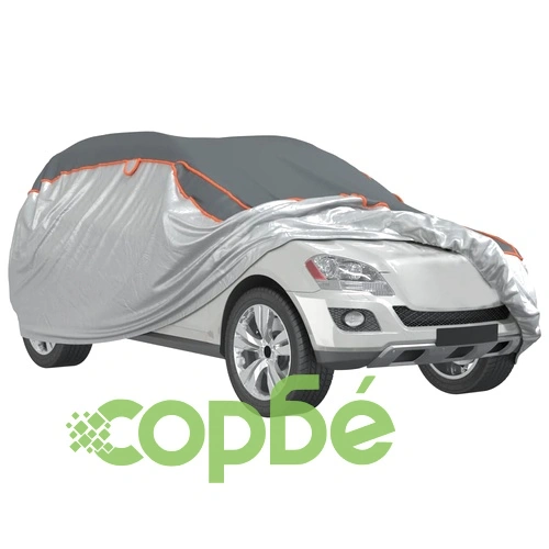Покривало за кола SUV против градушка цяло L сиво и сребристо ➤ топ цена ➤ sorbe.bg