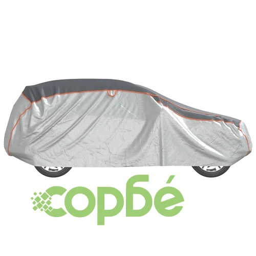 Покривало за кола SUV против градушка цяло L сиво и сребристо ➤ топ цена ➤ sorbe.bg
