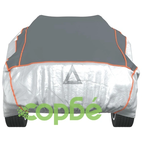 Покривало за кола SUV против градушка цяло XL сиво и сребристо ➤ топ цена ➤ sorbe.bg