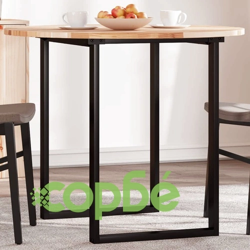 Плот за маса, кръгъл, 90x2 см, акациево дърво масив ➤ топ цена ➤ sorbe.bg