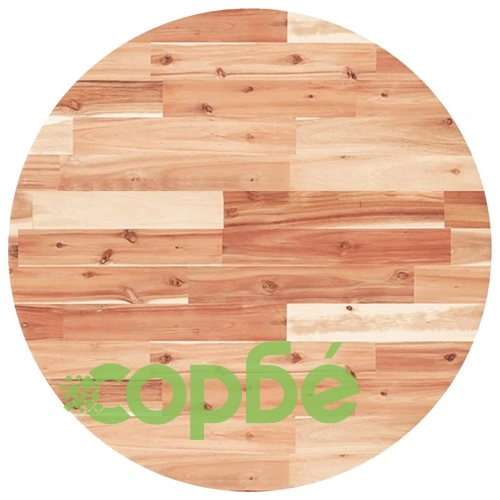 Плот за маса, кръгъл, 70x4 см, акациево дърво масив ➤ топ цена ➤ sorbe.bg