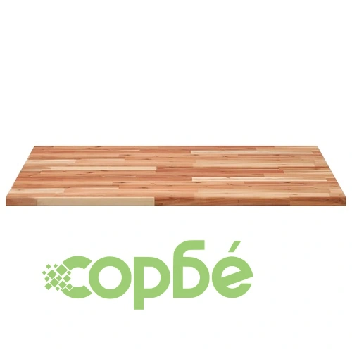 Плот за маса квадратен 80x80x2 см масивна акация ➤ топ цена ➤ sorbe.bg