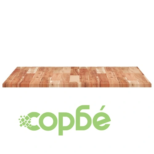 Плот за маса квадратен 80x80x2 см масивна акация ➤ топ цена ➤ sorbe.bg