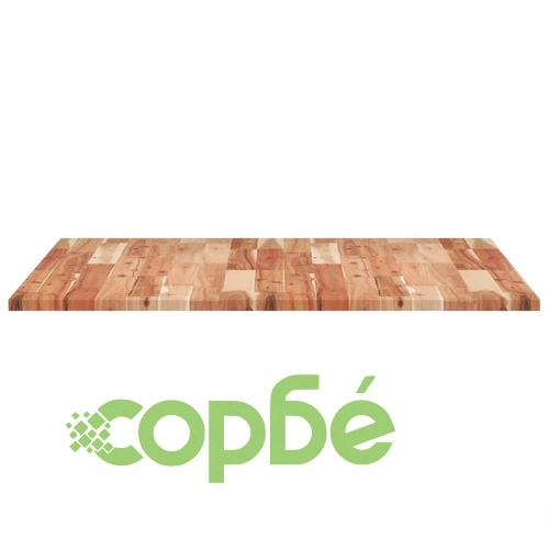 Плот за маса квадратен 90x90x2 см масивна акация ➤ топ цена ➤ sorbe.bg