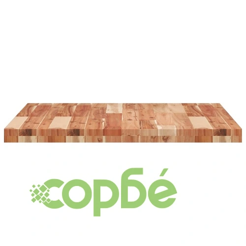 Плот за маса квадратен 70x70x4 см масивна акация ➤ топ цена ➤ sorbe.bg