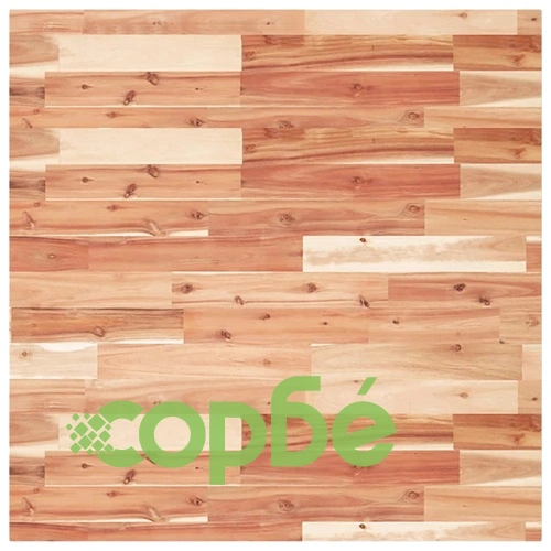 Плот за маса квадратен 80x80x4 см масивна акация ➤ топ цена ➤ sorbe.bg