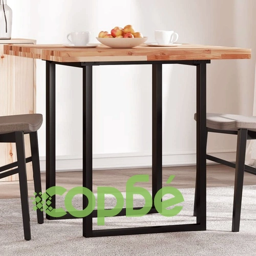 Плот за маса квадратен 80x80x4 см масивна акация ➤ топ цена ➤ sorbe.bg