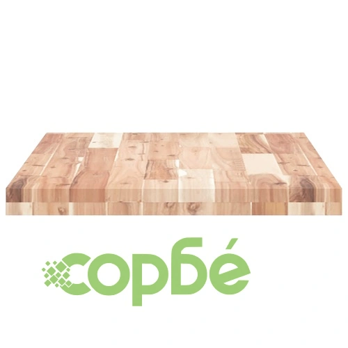 Плот за маса, правоъгълен, 100x50x4 см, акация масив ➤ топ цена ➤ sorbe.bg