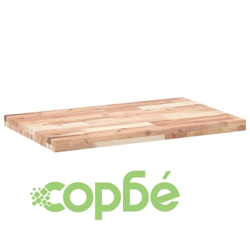 Плот за маса, правоъгълен, 140x50x4 см, акация масив ➤ топ цена ➤ sorbe.bg