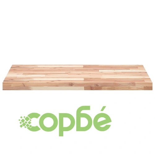 Плот за маса, правоъгълен, 100x60x4 см, акация масив ➤ топ цена ➤ sorbe.bg