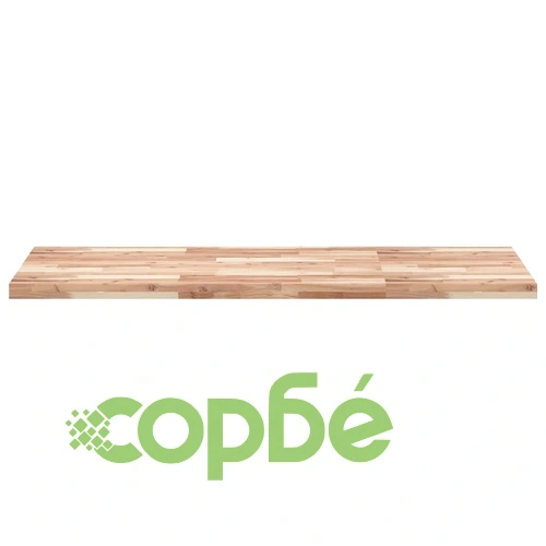 Плот за маса, правоъгълен, 140x60x4 см, акация масив ➤ топ цена ➤ sorbe.bg