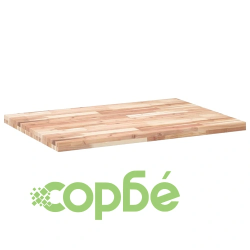 Плот за маса, правоъгълен, 80x70x4 см, акация масив ➤ топ цена ➤ sorbe.bg