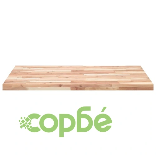 Плот за маса, правоъгълен, 100x80x4 см, акация масив ➤ топ цена ➤ sorbe.bg