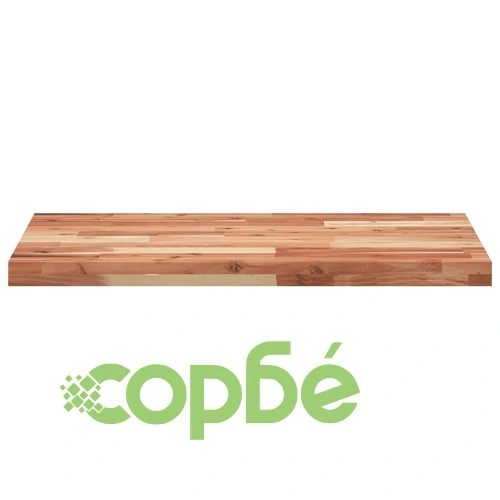 Плот за маса, правоъгълен, 120x50x4 см, акация масив ➤ топ цена ➤ sorbe.bg