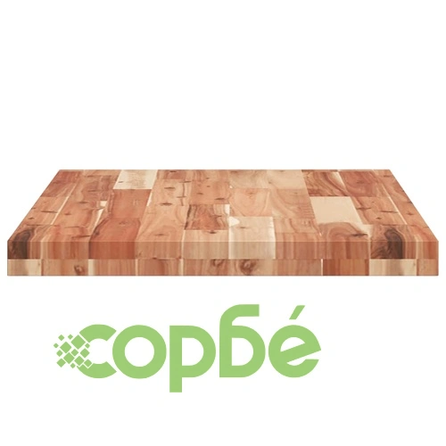 Плот за маса, правоъгълен, 160x50x4 см, акация масив ➤ топ цена ➤ sorbe.bg