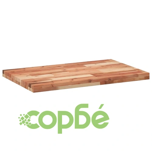 Плот за маса, правоъгълен, 160x50x4 см, акация масив ➤ топ цена ➤ sorbe.bg