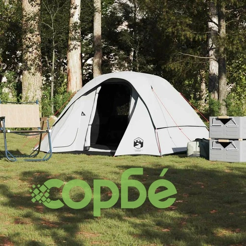 Семейна палатка Cabin 6-Person White Blackout Fabric Waterproof на топ цена от sorbe.bg Семейна палатка Cabin 6-Person White Blackout Fabric Waterproof ➤ топ цена ➤ sorbe.bg