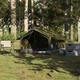 Къмпинг палатка за 2 души, камуфлаж, водоустойчива
