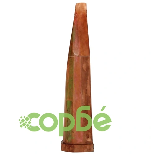 Шкаф тип лодка 39x27x127 см масивно регенерирано дърво ➤ топ цена ➤ sorbe.bg