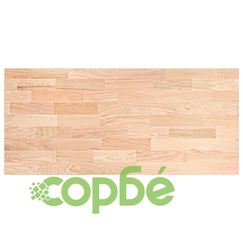 Кухненски работен плот, 140x63,5x2,7 см, дъб масив, правоъгълна ➤ топ цена ➤ sorbe.bg