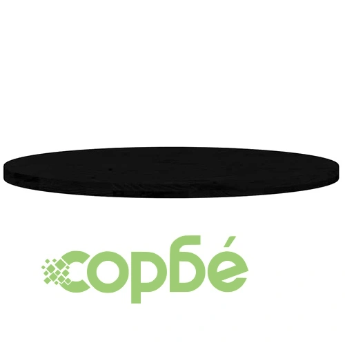 Плот за маса, тъмнокафяв, 100x50x4 см, дъб масив, овална ➤ топ цена ➤ sorbe.bg