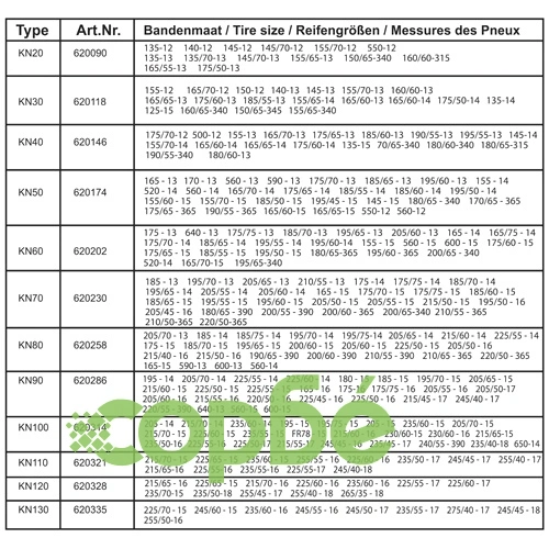 ProPlus Вериги за сняг за автомобилни гуми, 12 мм, KN90, 2 бр ➤ топ цена ➤ sorbe.bg